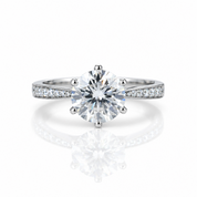 3.0ct Classic Option Diamond Option Engagement Ring