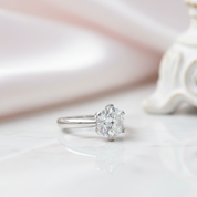 3.0CT Crown Design Round Cut Diamond Option Engagement Ring-Black Diamonds New York