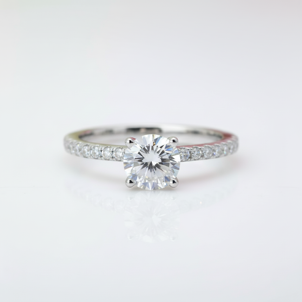 3.0ct Diamond Option 925 Sterling Silver Wedding Ring-Black Diamonds New York