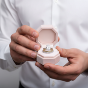 3.5 Carat Oval Cut Simulated Diamond Option Wedding Ring Set-Black Diamonds New York