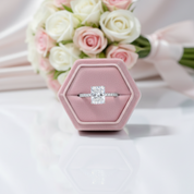 3.0 Ct Diamond Option Radiant Cut Engagement Ring-Black Diamonds New York