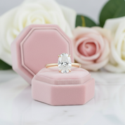 3CT Diamond 14k Yellow Gold Engagement Ring-Black Diamonds New York