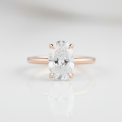 3CT Diamond Option 14k Yellow Gold Engagement Ring-Black Diamonds New York