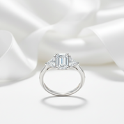 3ct Radiant Cut Diamond Engagement Ring-Black Diamonds New York