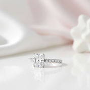 3ct Radiant Cut Diamond Option Engagement Ring-Black Diamonds New York