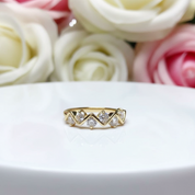 3EX Cut 1.8 Round Diamond Resizable Ring Band-Black Diamonds New York