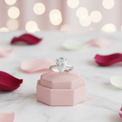 4.50ct Pear-Cut Diamond Engagement Ring-Black Diamonds New York