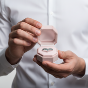 4*2mm Natural Marquise Moss Agate Ring-Black Diamonds New York