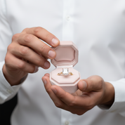 4.5 Carat Radiant Cut Twist Yellow Gold Engagement Ring-Black Diamonds New York