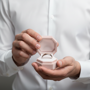 4mm Titanium Wedding Band with Diamond Option-Black Diamonds New York