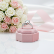 5.0 Ct Round Cut Full Diamond Ring-Black Diamonds New York