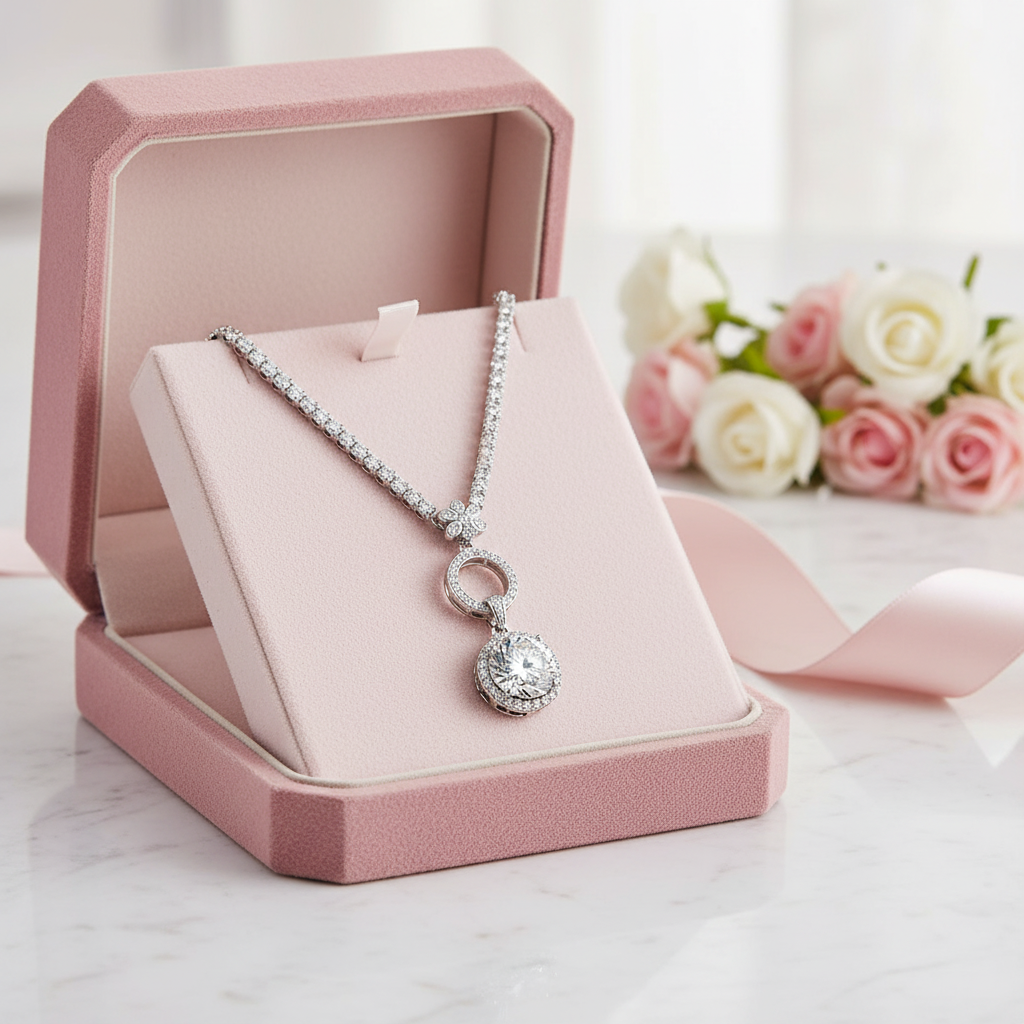 5.0 Ct Diamond Option Chain Necklace-Black Diamonds New York