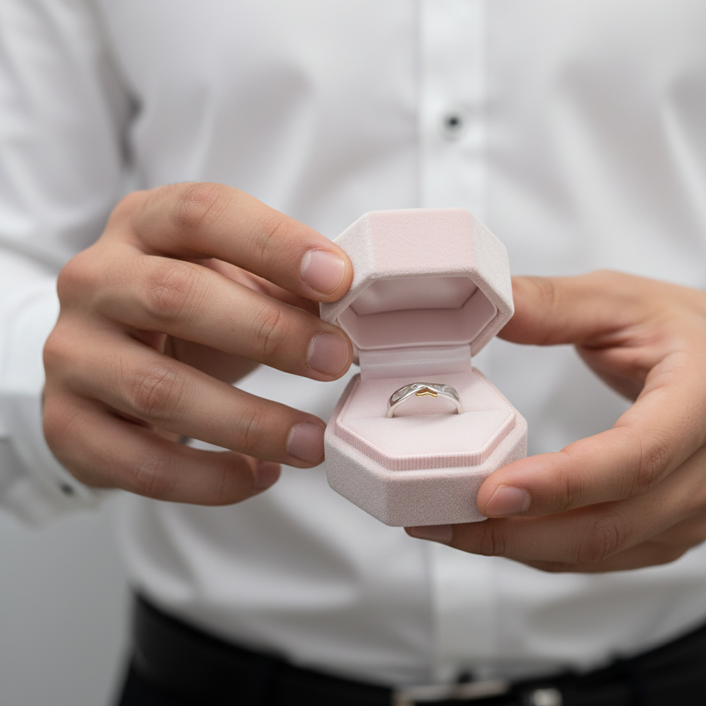 52 HZ Whale Couple Adjustable Ring-Black Diamonds New York