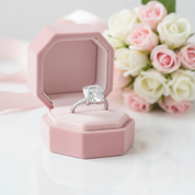 5 Carat Cushion-Cut Diamond Option Ring-Black Diamonds New York