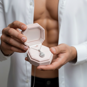 5ct Diamond Water Drop Pendant Necklace-Black Diamonds New York