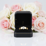 5mm Diamond Option Wedding Band-Black Diamonds New York