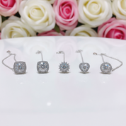 5mm Round Diamond Adjustable Bracelet-Black Diamonds New York