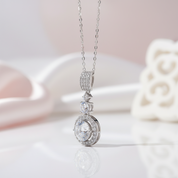 6.1 Ct Diamond Option Sweater Collarbone Chain Necklace-Black Diamonds New York