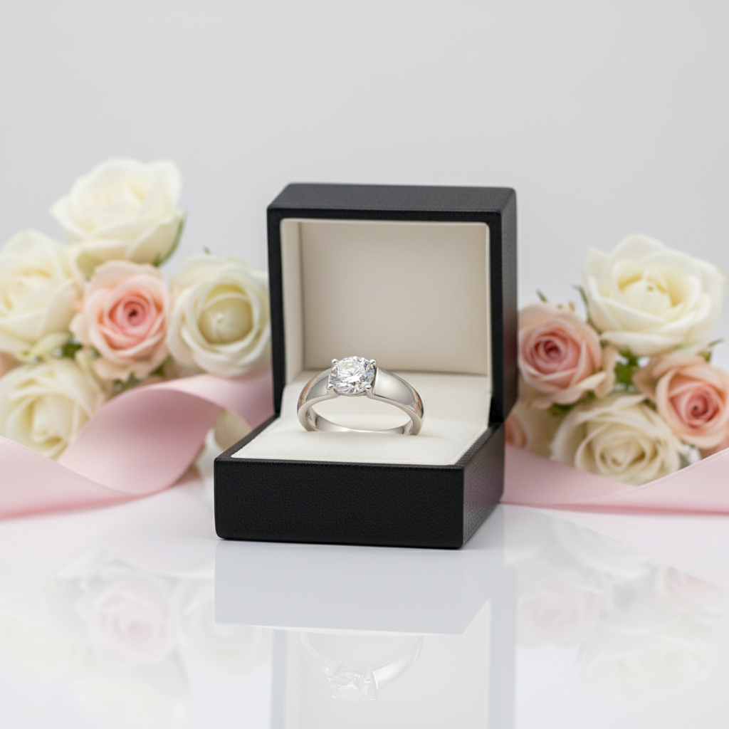 6.5mm 1 Carat Round Cut Diamond Option Men's Ring-Black Diamonds New York