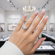 6.5mm 1.0Ct Diamond Wedding Ring-Black Diamonds New York