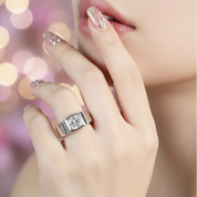 6.5mm 1Ct D Color Diamond Men's Ring-Black Diamonds New York