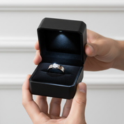 6.5mm Round Diamond Option Antique Men's Ring-Black Diamonds New York