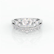 Forever In My Heart- 1.25ct Heart Cut Diamond Option Gothic Promise Ring-Black Diamonds New York
