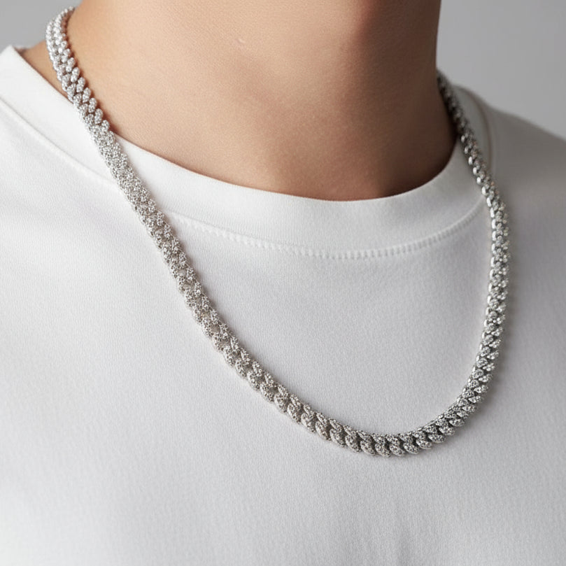 8.5 Ct Round Diamond Option Necklace-Black Diamonds New York