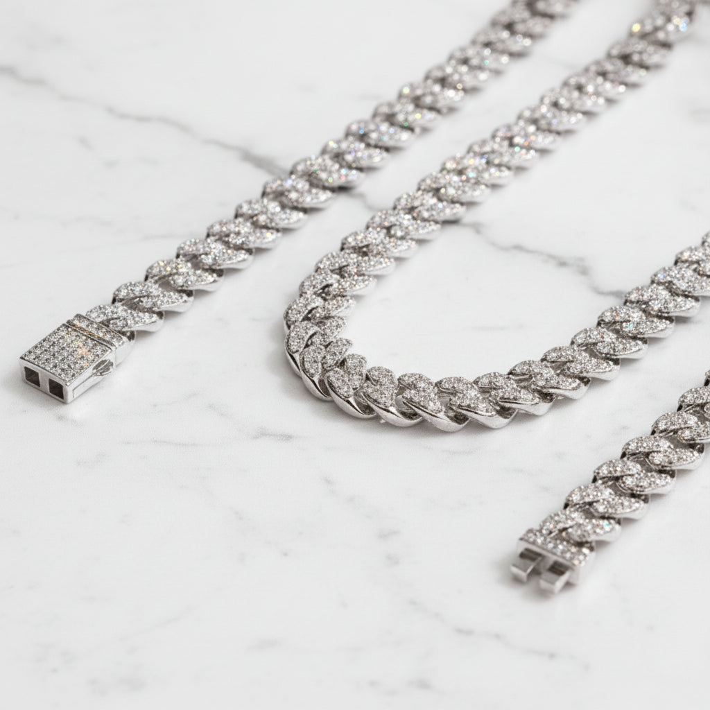 8.5 Ct Round Diamond Option Necklace-Black Diamonds New York