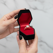 Micro-inlaid Diamond Option Rose Gold Skull Ring-Black Diamonds New York