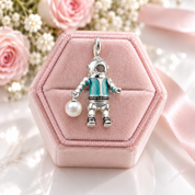 Aqua Diver Alien Pendant-Black Diamonds New York