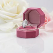 2.0ct Oval Cut Diamond Engagement Ring-Black Diamonds New York