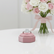2ct Emerald Cut Diamond Option Three Stone Engagement Ring-Black Diamonds New York