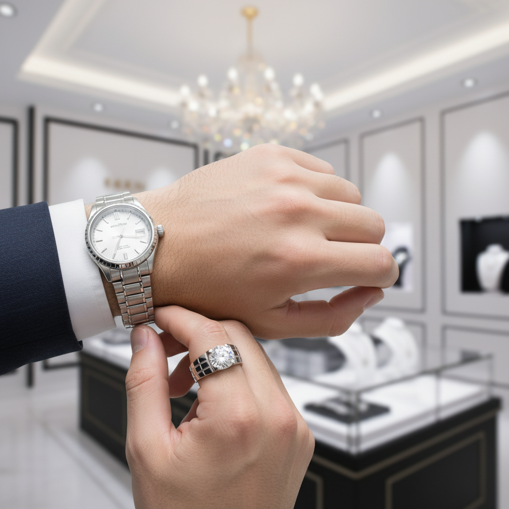 2.0 Ct VVS Grade Diamond Option Men's Ring-Black Diamonds New York