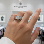 2.0 Ct VVS Grade Diamond Men's Ring-Black Diamonds New York