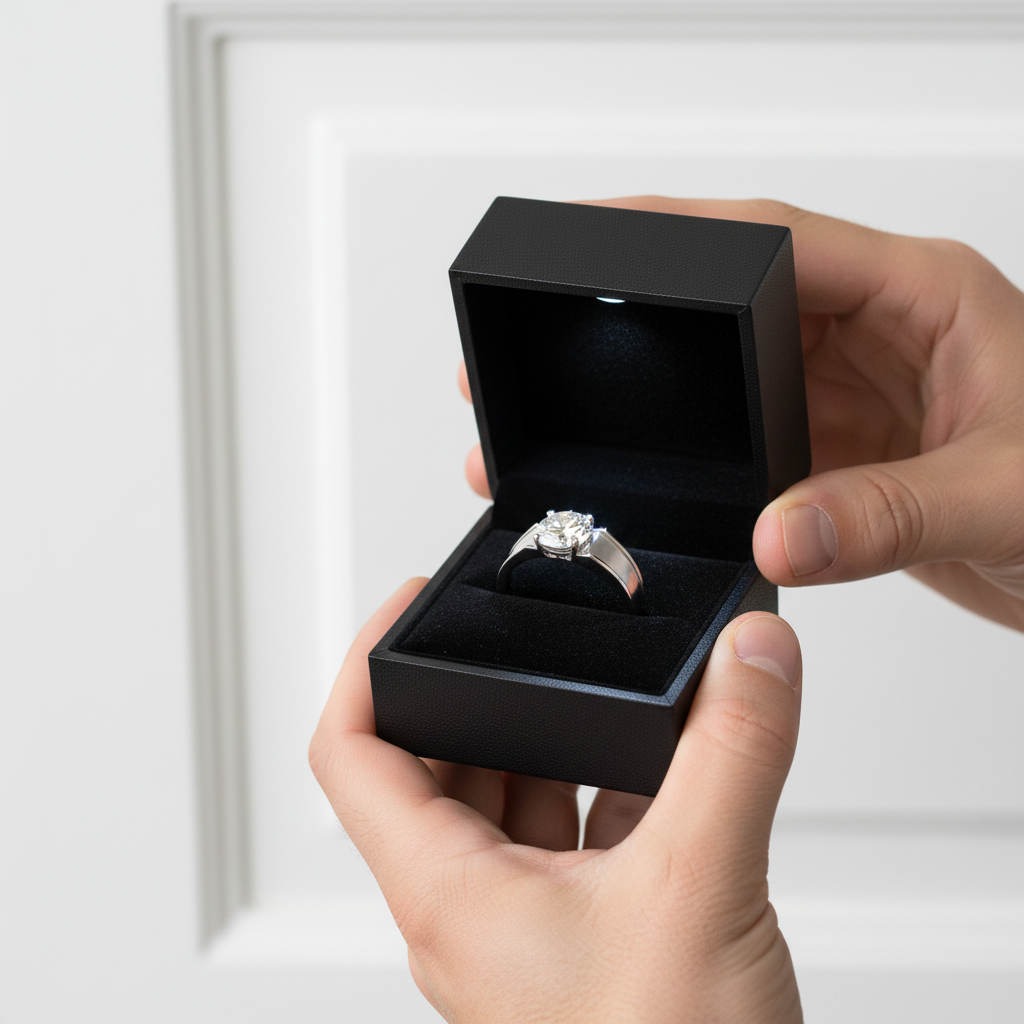 Brilliant Cut Diamond Option Men's Wedding Ring-Black Diamonds New York