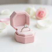 1.0 Ct Round Cut Diamond Engagement Ring-Black Diamonds New York