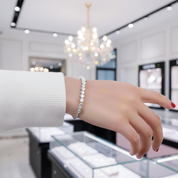 Classic 3.0 Ct Diamond Bracelet-Black Diamonds New York