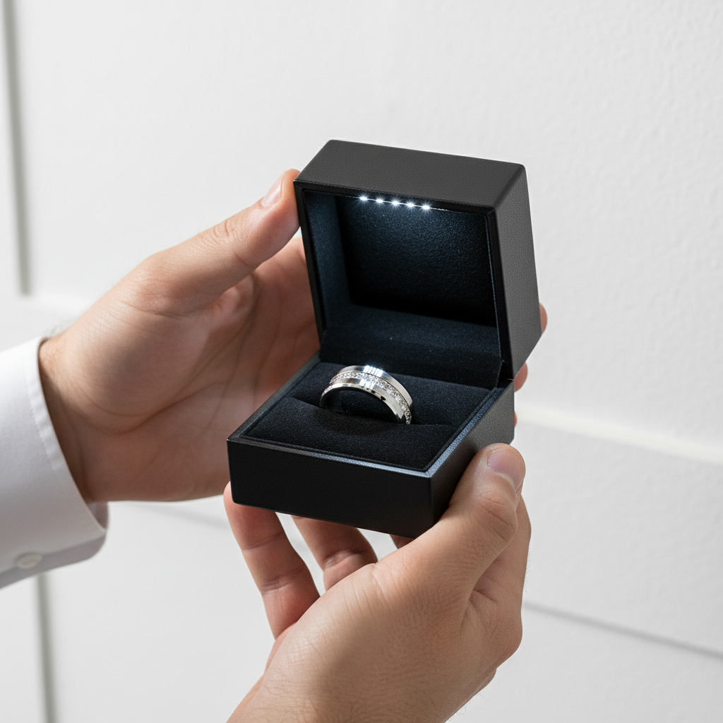 Diamond Inlay Beveled Edges Black Tungsten Men's Wedding Band-Black Diamonds New York