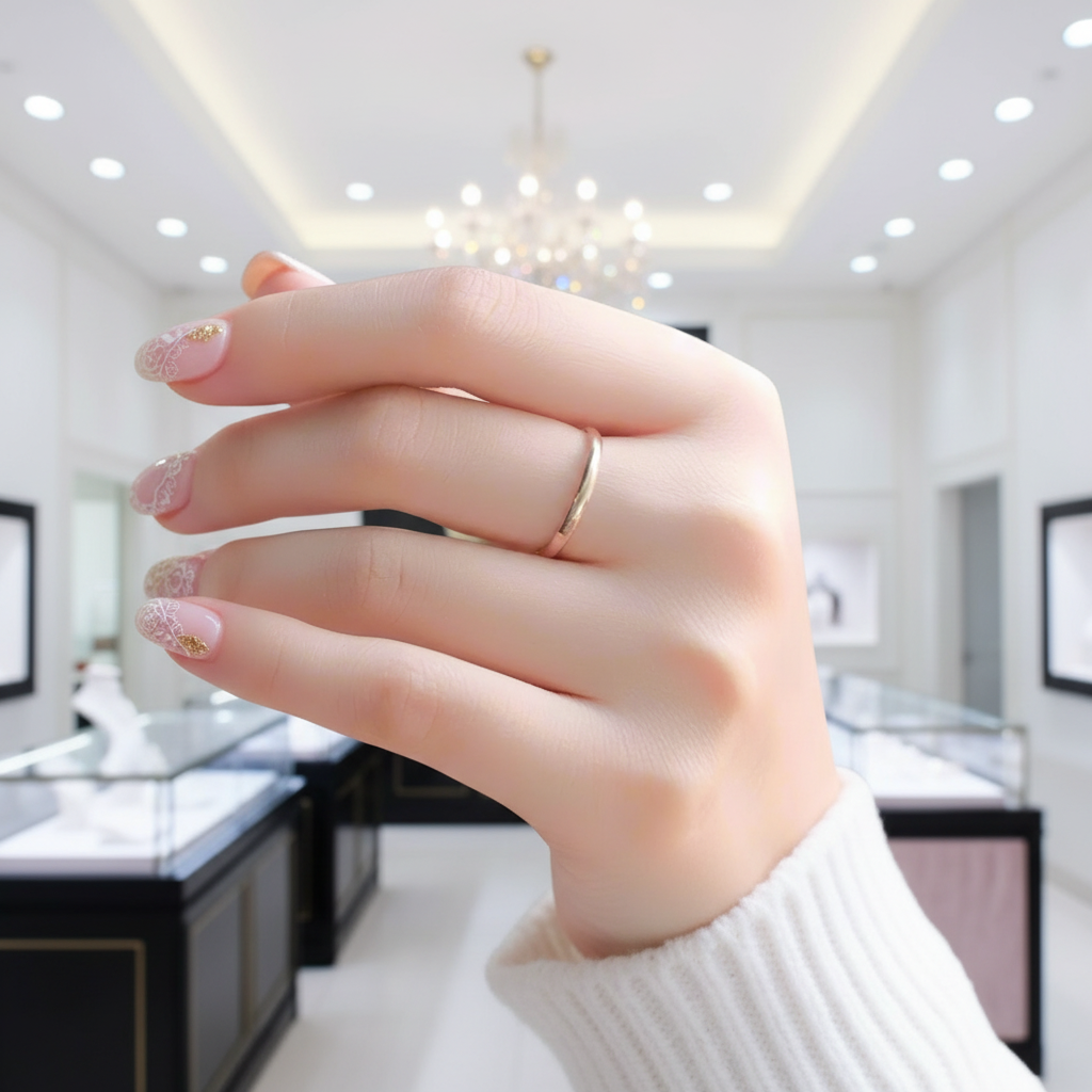 Simple 2mm Women's Wedding Band-Black Diamonds New York