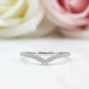 0.2 Ct Diamond Cupid's Arrow Ring-Black Diamonds New York