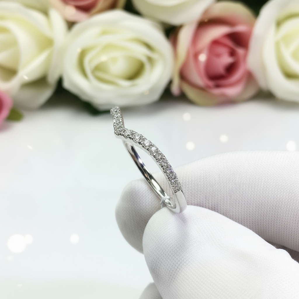 0.2 Ct Diamond Cupid's Arrow Ring-Black Diamonds New York