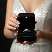 1.0 Ct Round Cut Diamond Option Men's Ring-Black Diamonds New York