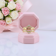 Crown Round Diamond Option Women's Ring Enhancer-Black Diamonds New York