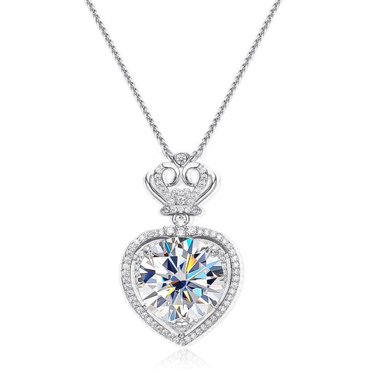 10 Ct Diamond Clavicle Crown Necklace-Black Diamonds New York