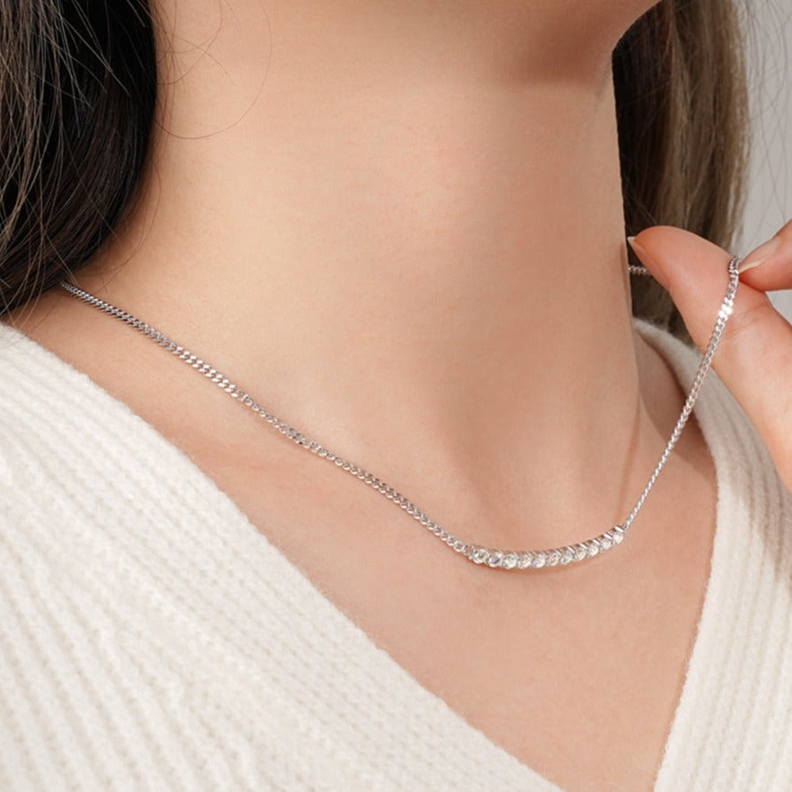Gorgeous Round Cut Diamond Pendant Necklace-Black Diamonds New York