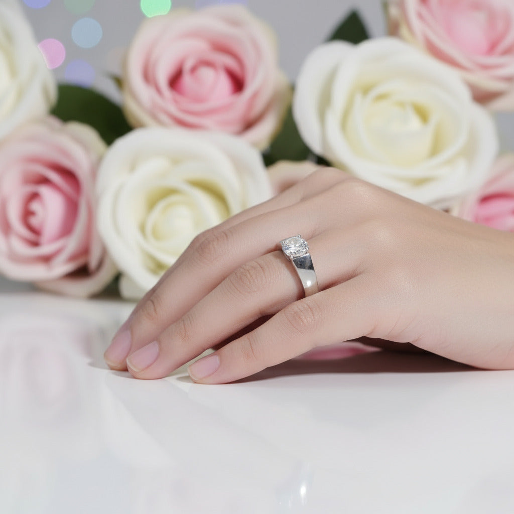 5mm Diamond Wedding Band-Black Diamonds New York