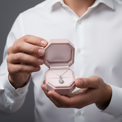 Diamond Music Pendant Necklace-Black Diamonds New York