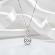 Diamond Music Pendant Necklace-Black Diamonds New York