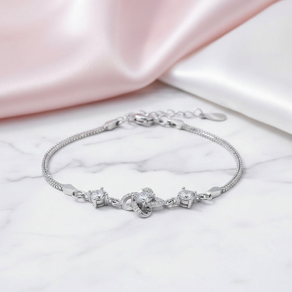 Round Diamond Option Space Love Bracelet-Black Diamonds New York